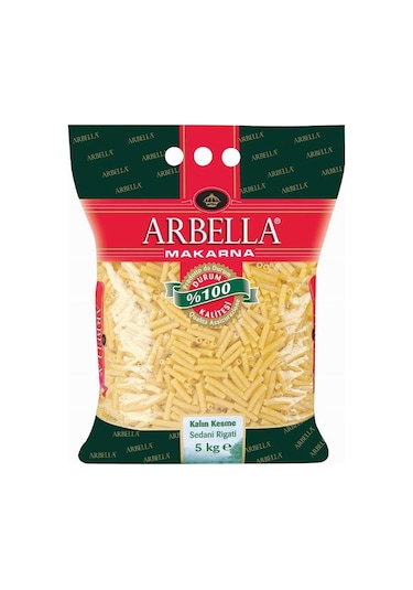 Arbella Kalın Kesme Makarna 5 KG