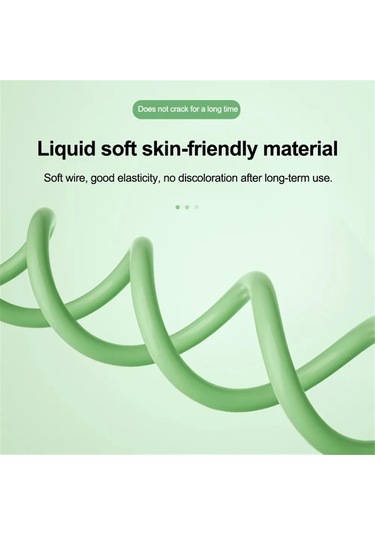 Nnbılı 3a Usb C Kablosu Hızlı Şarj Tip C Sıvı Yumuşak Silikon Veri Kablosu Purple 1m Diğer