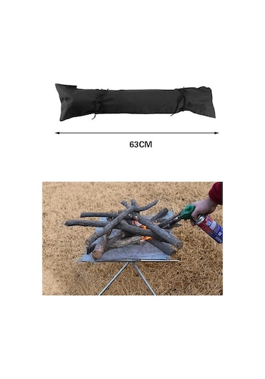 Madfox Fire Rack Katlanır Ateş Sehpası Brülör Çok Renkli