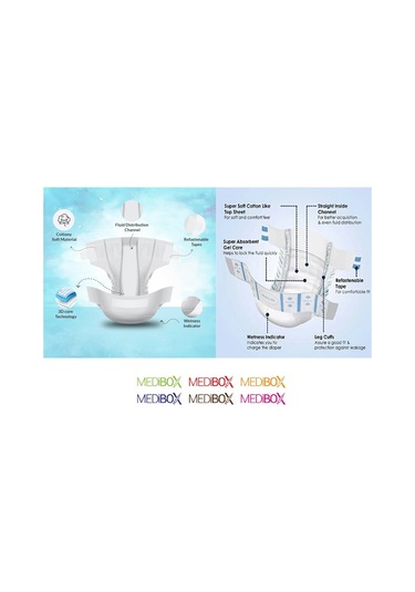 Beslife Belbantlı Yetişkin Hasta Bezi M 30'lu