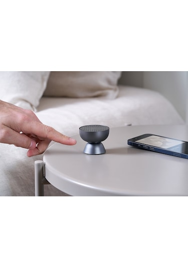 Lexon Tamo Tws Bluetooth Hoparlör Metalik Gri