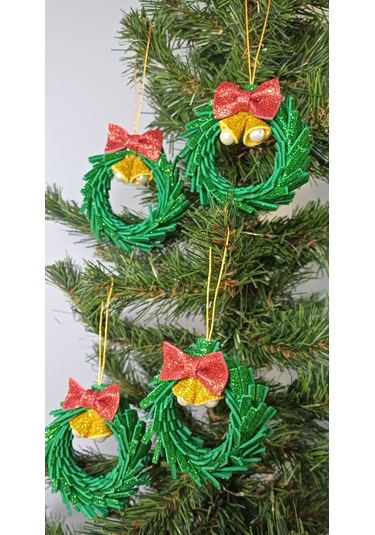 Yılbaşı Süsü Eva 4 Lü 04