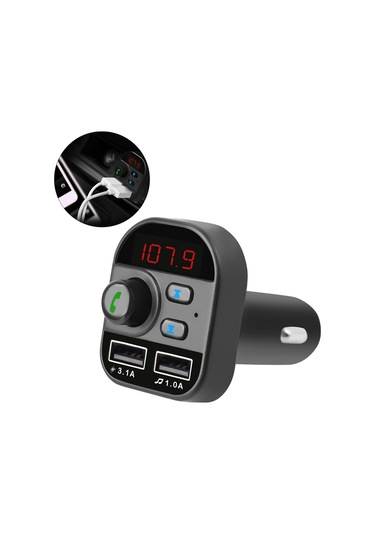 Kosona 805e Modeli Araç Mp3 Çalar: Bluetooth免提, Fm Stereo Aktarımı, 3.1a Çift Usb Şarj Portu