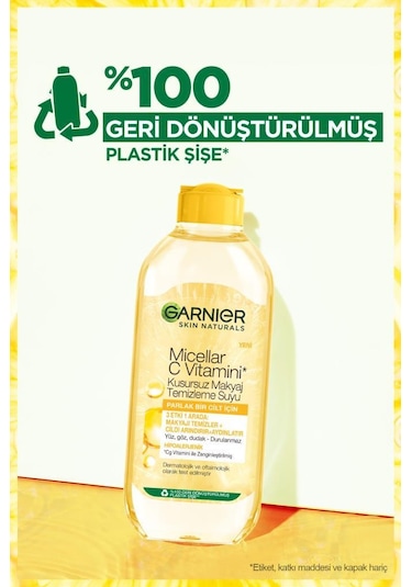Garnier Micellar C Vitamini Makyaj Kusursuz Temizleme Suyu 400 ML