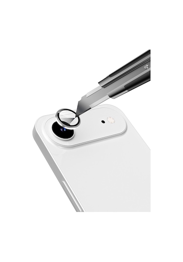 Apple Uyumlu iPhone 17 Air Zore Mikro Kamera Lens Koruyucu Gold