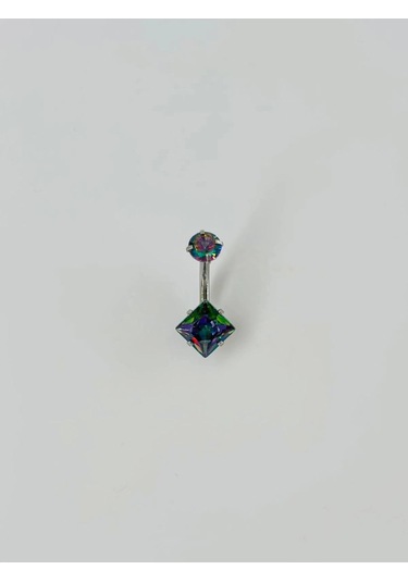 Mistik Topaz Taşlı Göbek Piercing Diğer 87375688