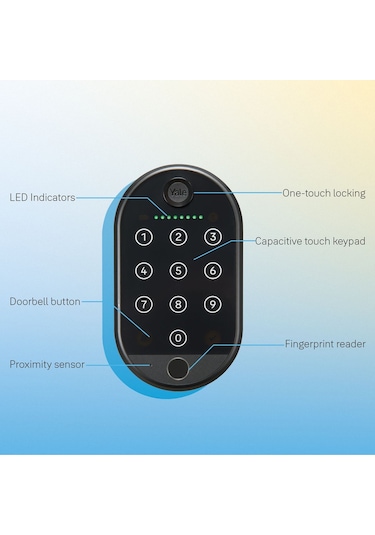 Yale Linus İçin Akıllı Tuş Takımı 2 - Parmak İzi