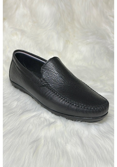 Günlük Erkek Hakiki Deri Siyah Tokalı Kaymaz Taban Casual Klasik Ayakkabı Rahat 600 - 601 - 603 Düz Siyah Günlük Erkek Hakiki Deri Siyah Tokalı Kaymaz Taban Casual Klasik Ayakkabı Rahat 600 - 601 - 603 Düz Siyah