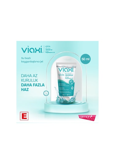 Viaxi Glide Su Bazlı Kayganlaştırıcı Jel 50 ML