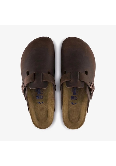 Birkenstock Boston Sfb Leoi Unisex Kahverengi Terlik Kahverengi
