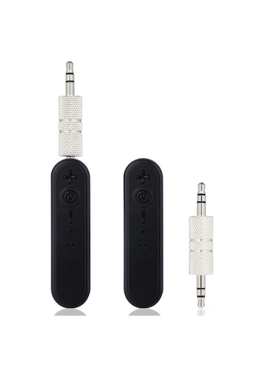 Kablosuz Bluetooth 4.1 Ses Alıcısı, Mikrofonlu Araç Kiti, Aux Çıkışlı, Kulaklık Ve Hoparlörler İçin Ev Ve Araç Ses Sistemi Adaptörü