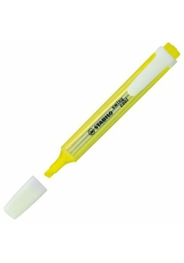 Stabilo Fosforlu Kalem Swing Cool Sarı Fosforlu Kalem 10 Lu Paket Çok Renkli