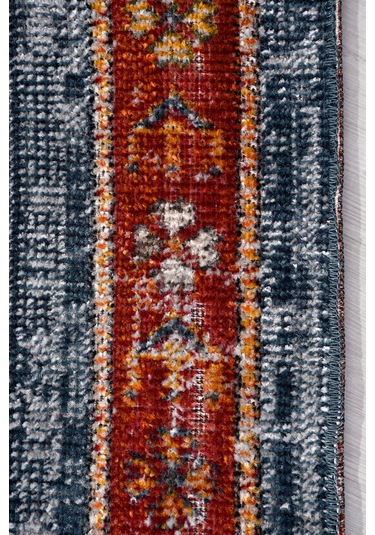 Arkaik Halı Koleksiyonu Zamansız Dokulu Desen, Tozumaz, Kolay Temizlik, İnce Form Renkli