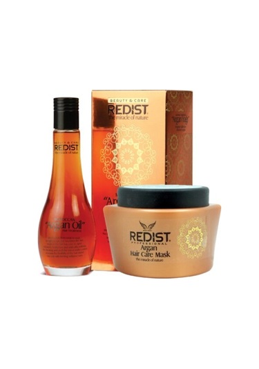 Redist Moroccan Argan Yağı Saç Bakım Yağı 100 ML + Redist Argan Saç Maskesi 500 ML