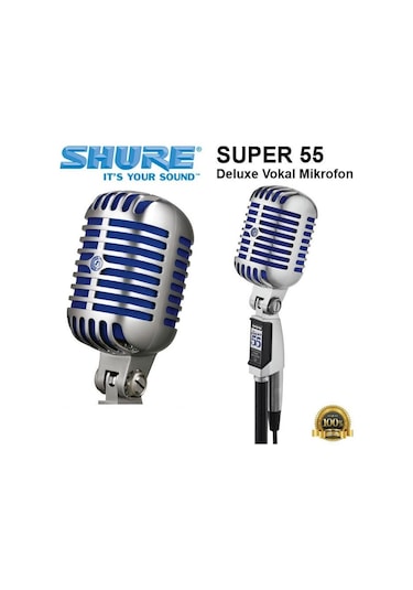 Shure Super 55 Deluxe Vokal Mikrofon