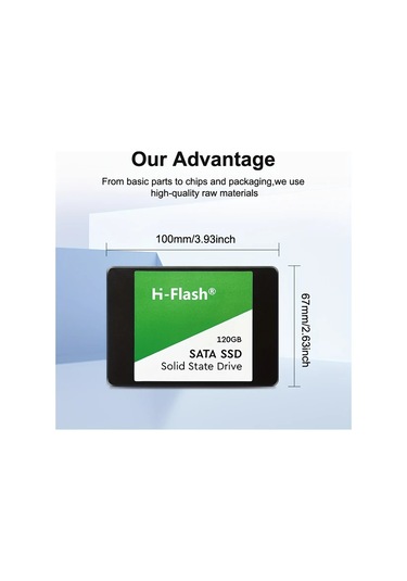 Xuweiwei Th-flash Ssd 240gb Dahili Katı Hal Sürücü Sata 3 550mb/s Oyun Video Düzenleme Pc Laptop Uyumlu