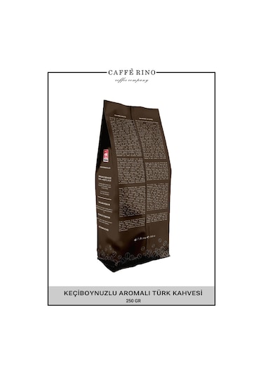 Caffe Rino Türk Kahvesi Keçiboynuzu Aromalı 250 G