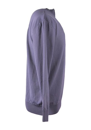 Trender Yarım Fermuarlı Gri Erkek Kazak Alp01 Gri