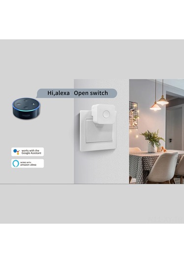 Shineyee Akıllı Ev Kontrolü İçin Bluetooth Parmak Robotu - Tuya Uyumlu, Sesli Komut Ve Otomasyon Desteği