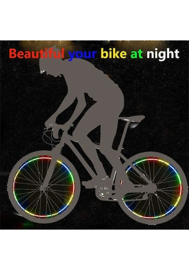Ftt-kırmızı-bisiklet Gövde Yansıtıcı Etiket Gece Güvenlik Izgarası Şerit Uyarı Mtb Scooter Kask Etiket Bandı Bisiklet Tekerleği Konuşmacı Yansıtıcı Kırmızı