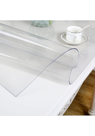 Argezemin Pvc Kalın Kaymaz Masa Örtüsü Koruyucu