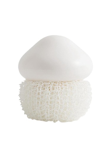 Suntek Dayanıklı Bulaşık Temizleme Topu Mutfak Naylon-beyaz Naylon Beyaz Diğer