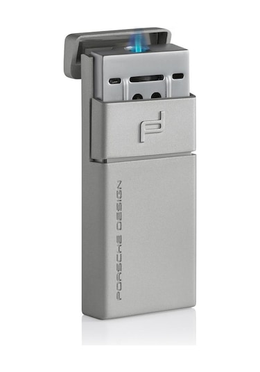 Porsche Design Puro Çakmak Jet Alev Silver P364203