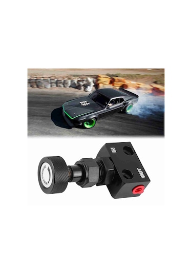 Yaozixa Profesyonel Motorspor Fren Oran Valfi - Evrensel Uyumlu, 150-1200psı, Sürüş Kontrolünü Artırır, Siyah Drift, Rally, Yarış Araçları İçin