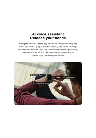 Vkemall 1.83" Ip67 Bluetooth 5.2 Akıllı Saat (İthalatçı Garantili)