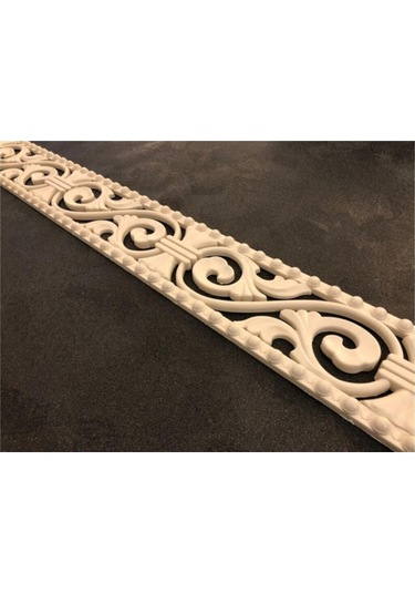 Dekoratif Boyanabilir Işlemeli Duvar Bordürü 10,5 100 Cm