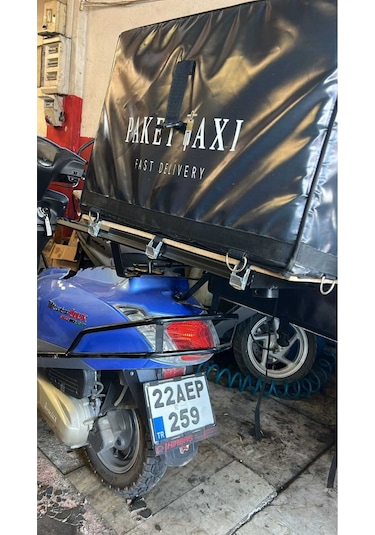 Ceo 110 Ve 125 Kızaklı Kurye Destekli Paket Çanta Demiri
