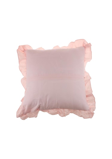 Suntek Doldurulmuş Kare Nakış Yastık Yastığı Arka Yastık