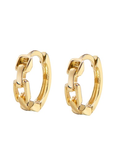 Goldkupe 14 Ayar Modern Halka Altın Küpe 1,09 Gr-3019