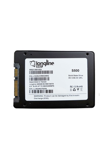 Longline S500 LNGSUV560/240G 2.5" 240 GB SATA 3 SSD