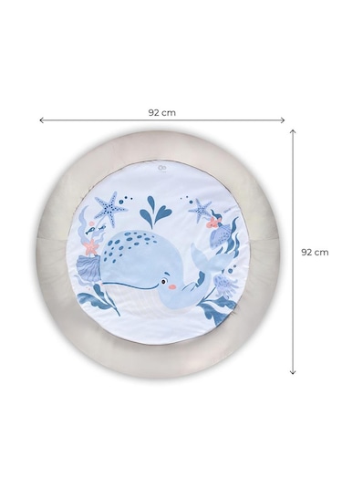 Kinderkraft Cozyplay Bebek Oyun Matı Eğitici ve Yumuşak