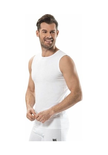 Jiber Erkek Sıfır Kol Fanila 3'Lü Paket- 126