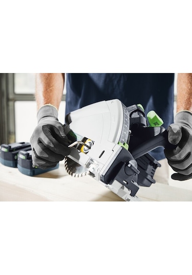 Festool Tsc 55 Şarjlı + Klavuzlu Akulu Sunta Kesme Makinası