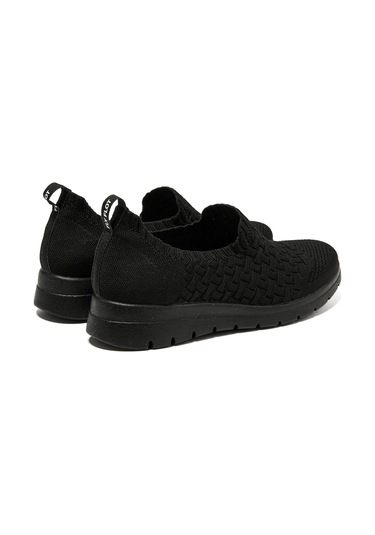 Sneaker Günlük Kadın 27 J42 K8 Fly Flot Cloth Shoe Black Siyah