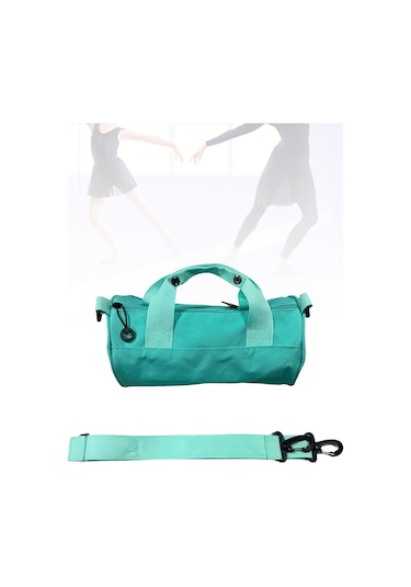 Homyl Dans Çantası Spor Çocuk Doğum Günü Hediyesi Jimnastik Yeşil