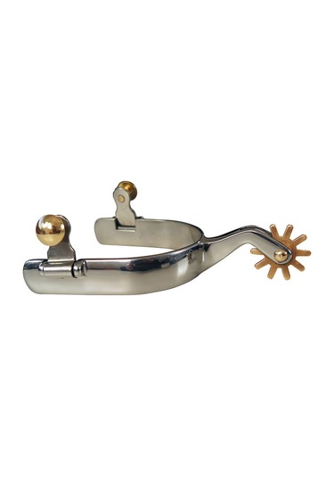 Moveevo Büyük Boy Paslanmaz Çelik Amerikan Sporları - Bakır Dişli Ve Şapka Kıpseli, Paslanmaz, Western Binicilik Zırhlı Gereç