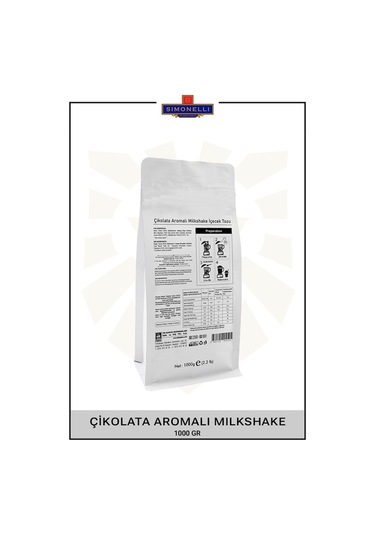 Simonelli Milkshake Çikolata Aromalı 1 KG
