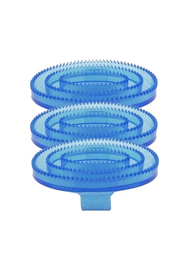 Elmpaly Siyah At Taranır Masajlı Dayanıklı Plastik Fırça