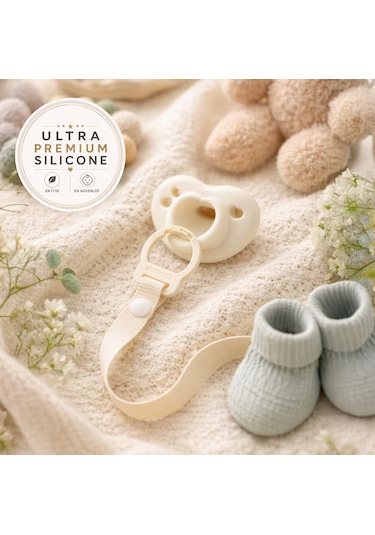 Tgm Baby Ultra Premium Silikon Kalpli Emzik Plus Krem