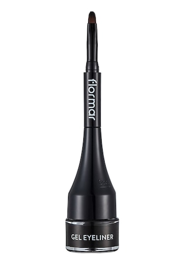 Flormar Gün Boyu Kalıcı Profesyonel Jel Eyeliner 001 Gel Black