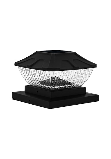 Açık Su Geçirmez Güneş Pillar Işık Veranda Bahçe Çit L6486b-1