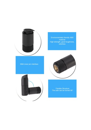 Gajeena Jb-4g-001 Wifi Router Anteni: 700-2700mhz Aralığı, 8dbi Kazanç, Sma İç Pin Arayüzü, 2g/3g/gsm/wcdma/4g Ağları İçin Sinyal Geliştirici