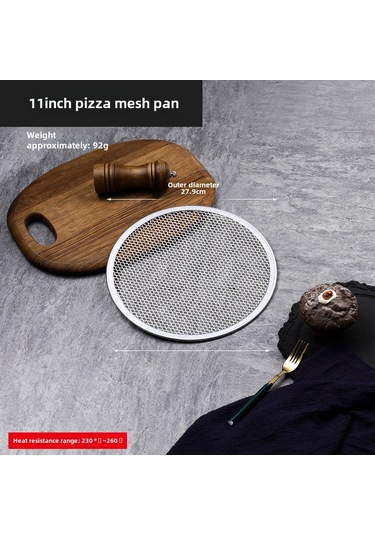 Skycity Alüminyum Pizza Tepsisi 11 İnç 27.9cm Kalın Çekirdekli Anti-yapışkan Ticari Fırın Aletleri Isı Dağıtımı İyi