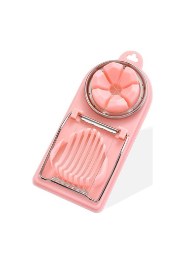 Pazly Cbtx Yumurta Kesici Mutfak Aracı Paslanmaz Çelik Fantezi Pembe Pembe