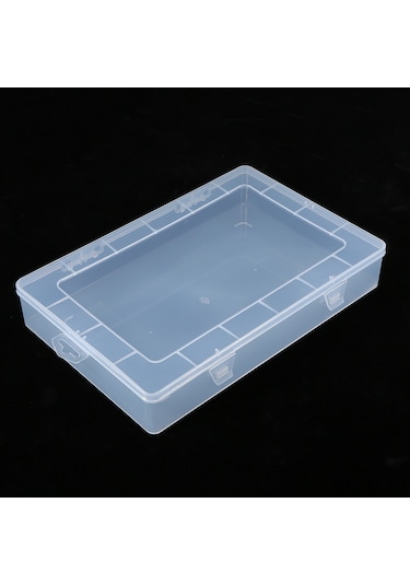 Lemestar Saydam Pp Plastik Kapaklı Dikdörtgen İpad Ve Notebook Saklama Kutusu - Hafif, Dayanıklı, Toz Koruyucu, Büyük Kapasite Diğer