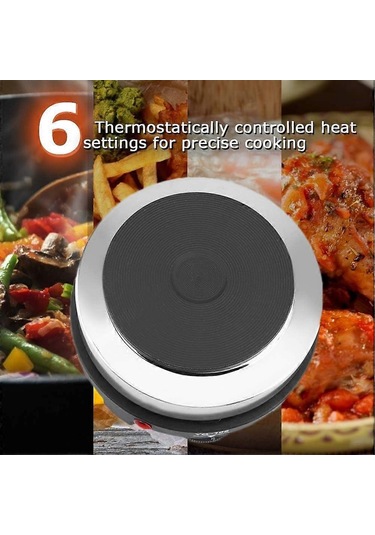 220v 500w Mini Elektrikli Sıcak Plaka, Taşınabilir Sıcak Plaka, Elektrikli Sıcak Plaka Isıtıcısı, Ofis Ve Mutfak İçin Taşınabilir Mini Ev Tipi Sıcak Plaka Ab Fişi